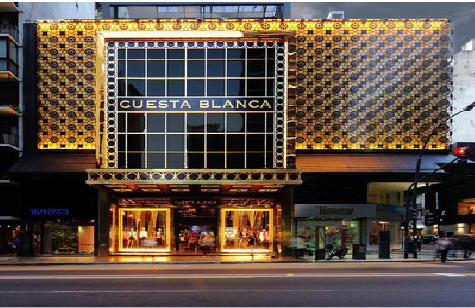 金门门头设计与商业空间的纽带。