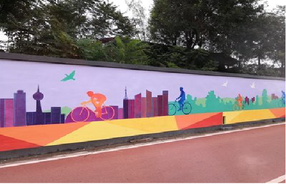 金门墙体彩绘-围墙