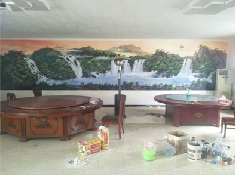 金门墙绘-写实风景