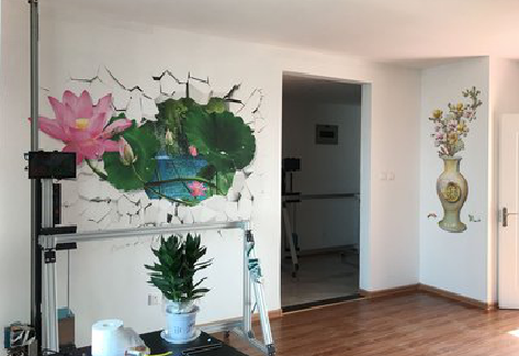 金门墙体彩绘相比墙纸的优势。