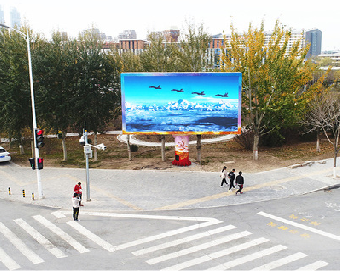 金门户外大屏广告投放要点。