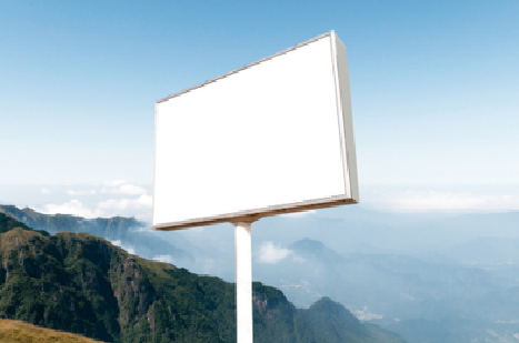 金门户外广告变革的趋势。